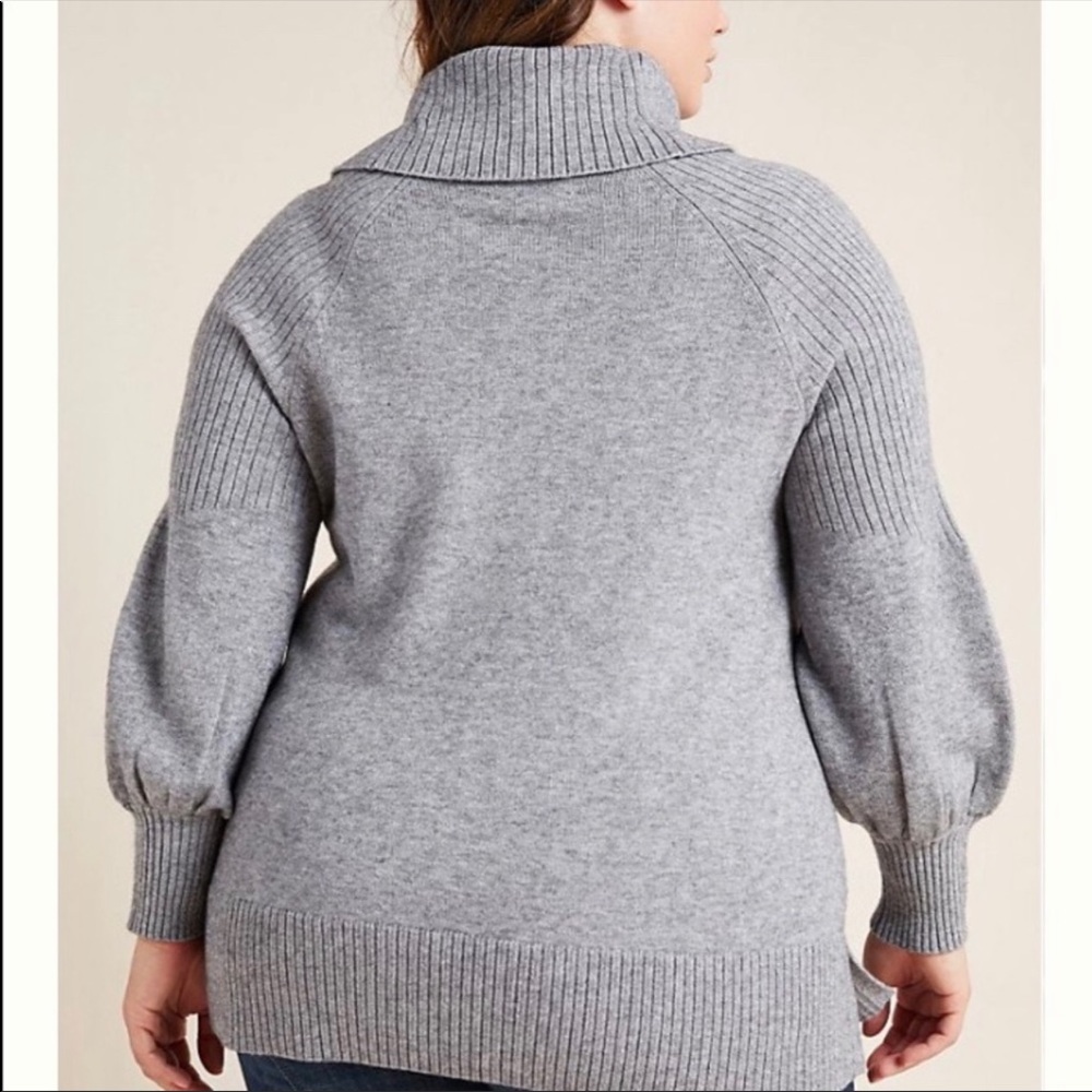 New Anthropologie Paloma Knit Tunic Sweater - Picture 3 of 8